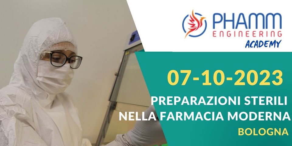 Corso: Preparazioni sterili nella farmacia moderna | Bologna 7-10-2023