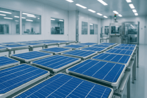 Camere Bianche per la Produzione di Chip Fotovoltaici di nuova generazione