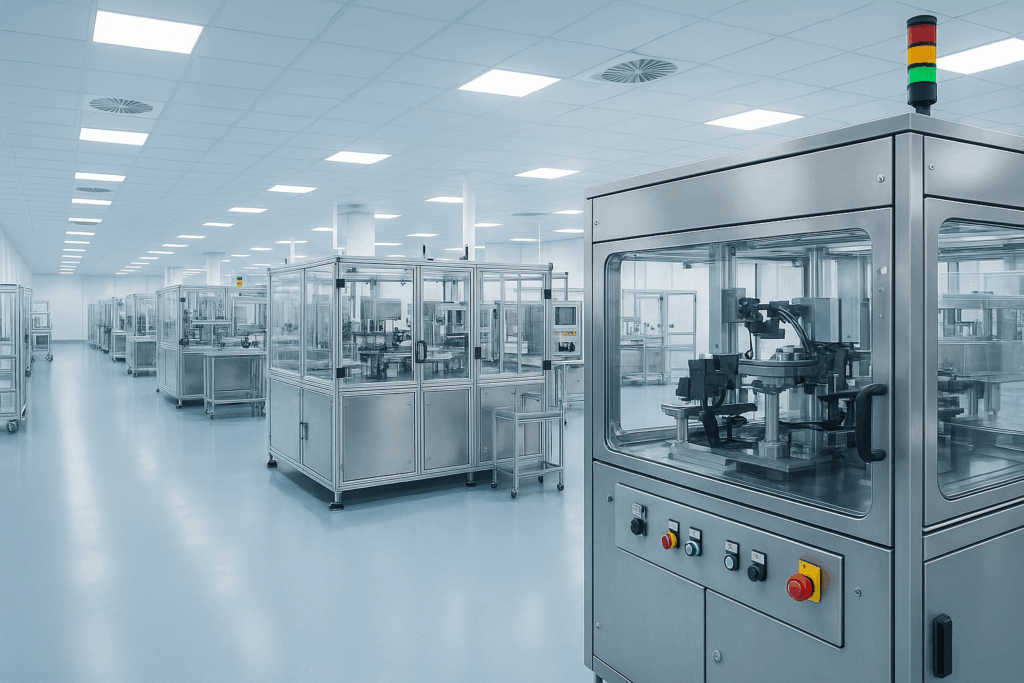 Camere Bianche per la produzione di Sensori Biometrici avanzati