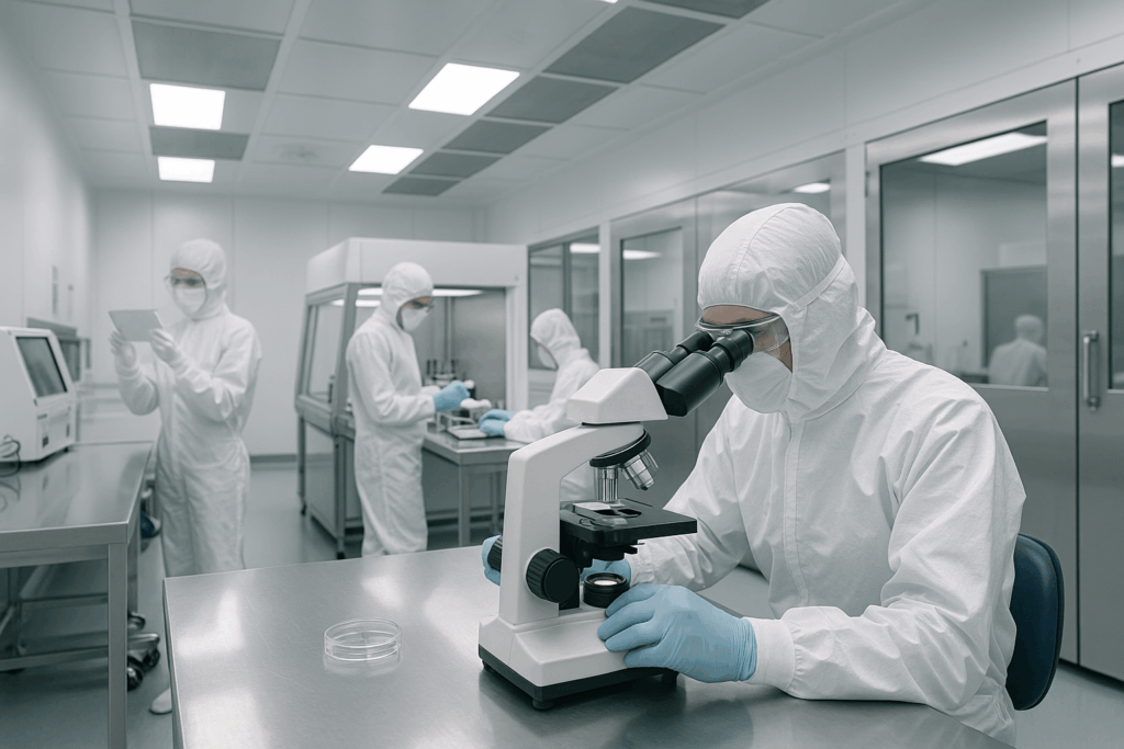 Camere bianche per la produzione di dispositivi per terapie avanzate