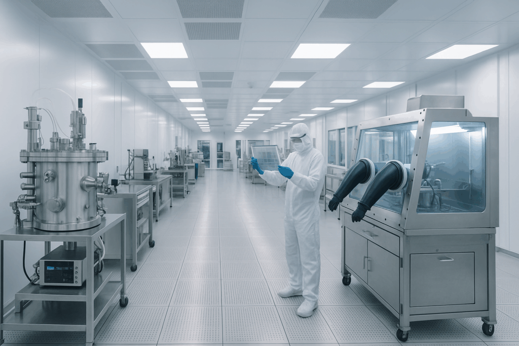 Camere Bianche per il Trattamento Avanzato di Nanomateriali
