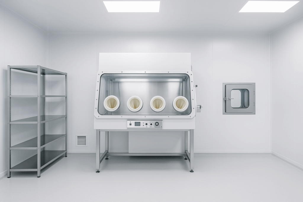 Camere Bianche per la conservazione e analisi di campioni planetari